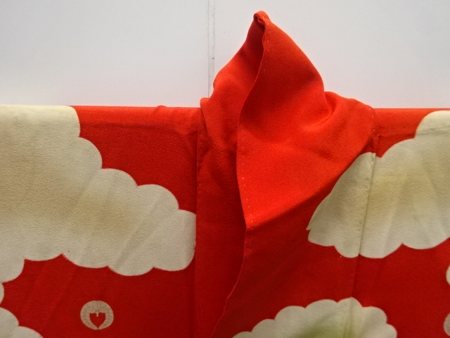  大正ロマン　御所車に松梅模様刺繍五つ紋花嫁衣装振袖2枚重ね・丸帯セット